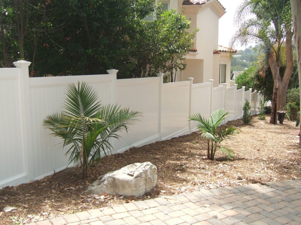 Durable Vinyl fence