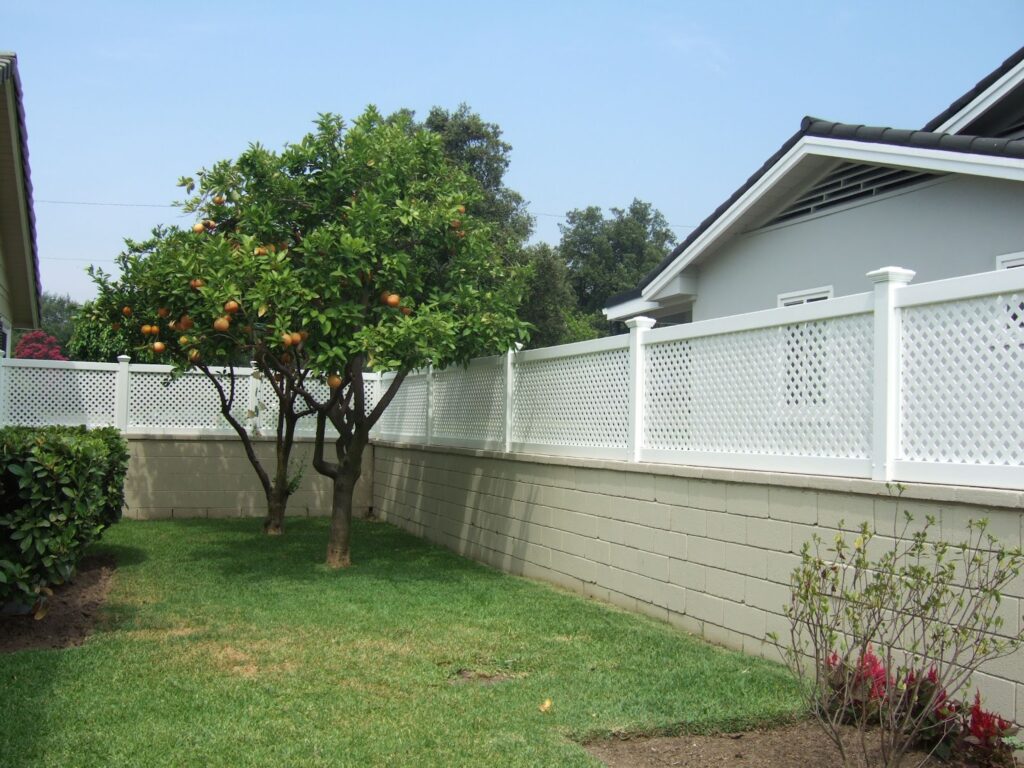 heavy-duty vinyl fence extensions