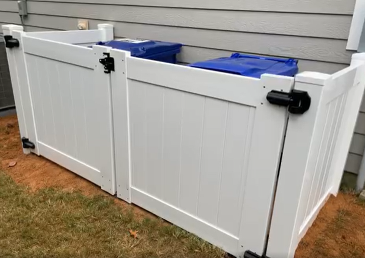 stylish Vinyl garbage can