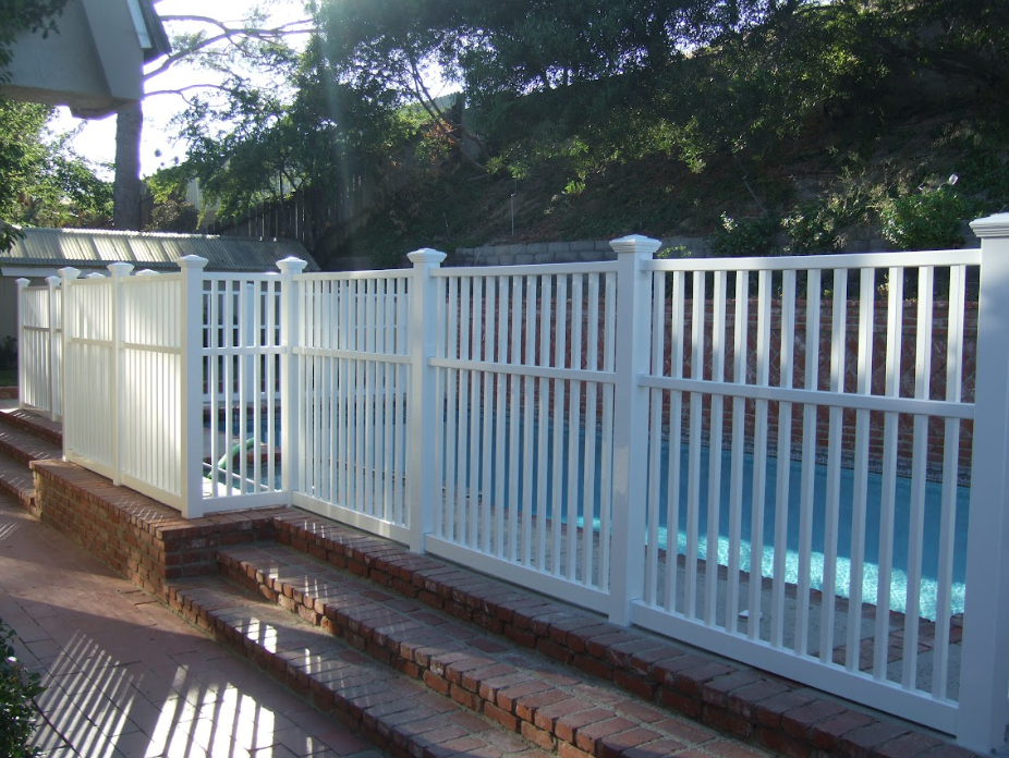 Vinyl Pool Fencing Installation